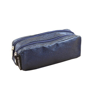 Caramel & Cie | Double pochette pour stylo Glitter Navy