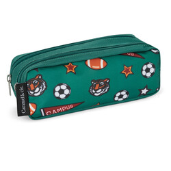 Caramel & Cie | Double pochette pour stylo Green Academy