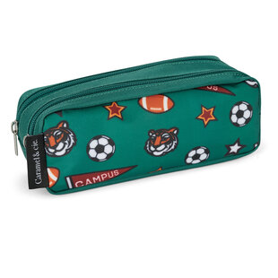 Caramel & Cie | Double pochette pour stylo Green Academy
