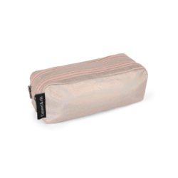 Caramel & Cie | Double pochette pour stylo Pink Iridescent