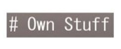 Own Stuff