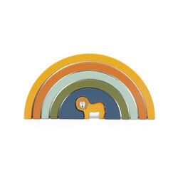 Trixie |  Arc-en-ciel à empiler en bois - Mr. Lion