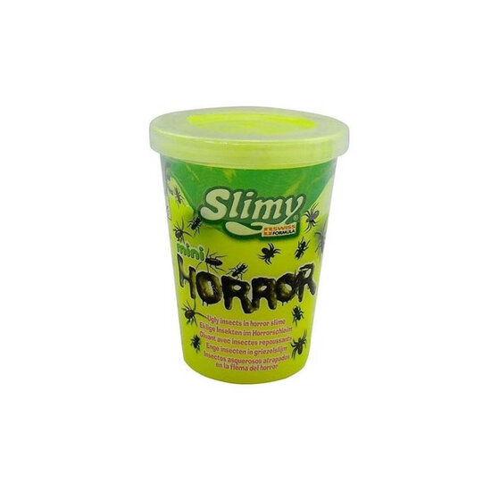 Slimy Slimy | Mini Slimy Cup 80 g Jaune Horreur