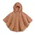 Bemini Bemini | Poncho Softy Teddy Muffin Outdoor Poncho de voyage Marron 9-36 mois