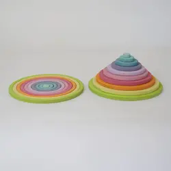 Grimm's | Cercles concentriques et anneaux pastel