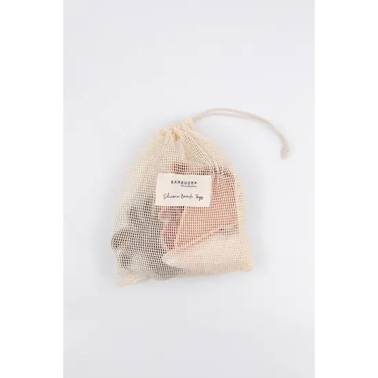 Bamboom Bamboom | Jouets de plage Set de formes en silicone rose, lot de 5