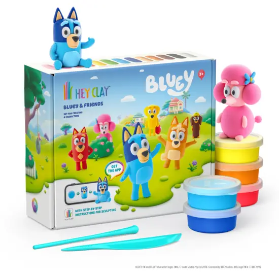 Hey Clay Hey Clay | Pâte à modeler Bluey & Friends