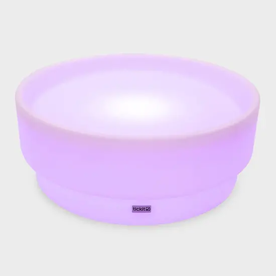 Tickit Tickit | Table basse ronde de découverte sensorielle avec éclairage d'ambiance