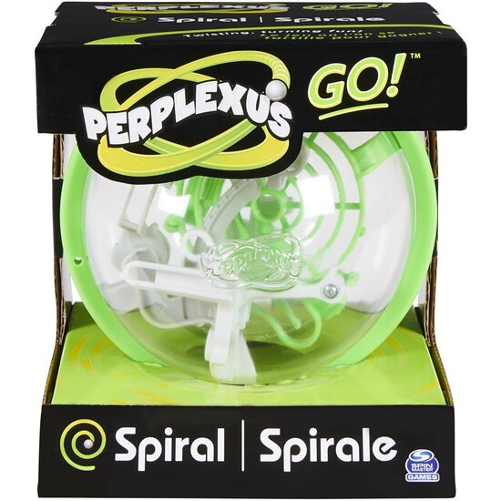 Perplexus Perplexus | GO ! Spiral Compact et labyrinthe puzzle stimulant vert