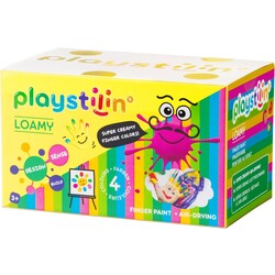 Playstilin | Peinture au doigt Loamy