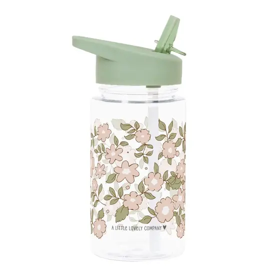 A Little Lovely Company A Little Lovely Company | Gourde Fleurs Vert sauge