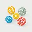 Tickit Tickit | Silisoft Balles souples Couleurs arc-en-ciel