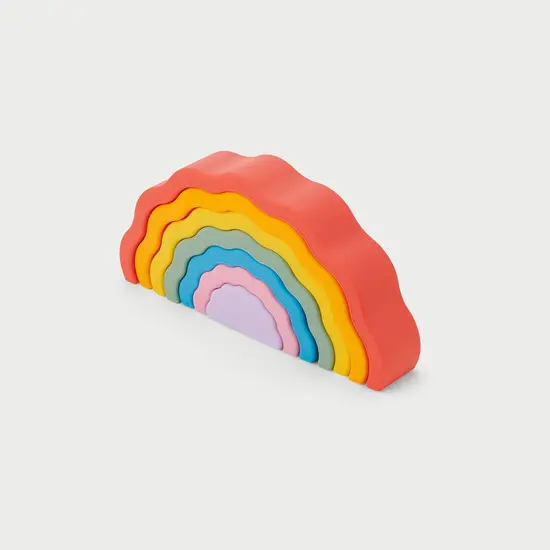 Tickit Tickit | Silisoft Wobbel Arc-en-ciel Couleurs arc-en-ciel
