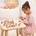 Tickit Tickit | Bijoux à enfiler en bois, 36 pièces