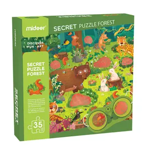 Mideer | Forêt secrète puzzle 35 pièces
