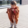 Bemini Bemini | Poncho de voyage Noisette Softy + Jersey 9-36M