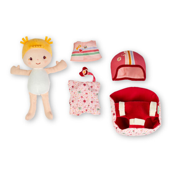 Lilliputiens Lilliputiens |  Poupée en tissu et siège vélo Lena