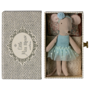 Maileg | Souris dansante dans un lit de repos Petite sœur