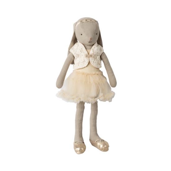 Maileg Maileg | Bunny Taille 3 Justaucorps et jupe classique couleur crème
