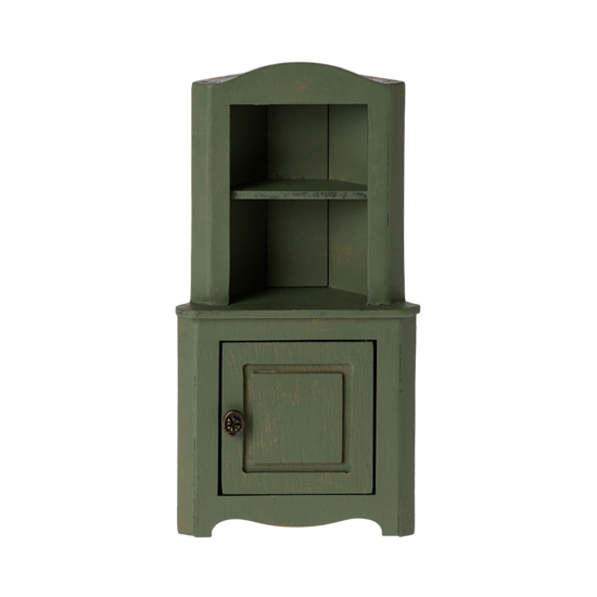 Maileg Maileg | Armoire d'angle Souris Vert foncé
