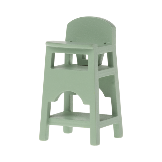 Maileg Maileg | Chaise haute Souris Menthe