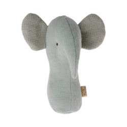 Maileg | Berceuse amis Hochet éléphant Bleu pâle poussiéreux