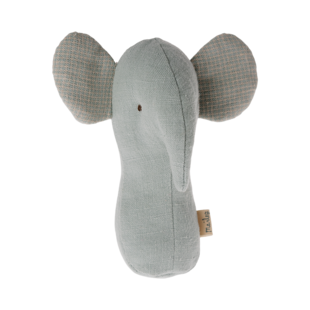 Maileg | Berceuse amis Hochet éléphant Bleu pâle poussiéreux