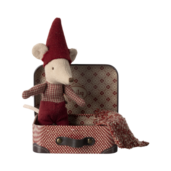 Maileg Maileg | Souris de Noël Bébé dans une valise