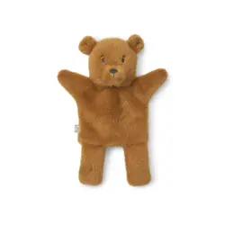 Liewood | Marionnette à main Honor Bear Caramel doré