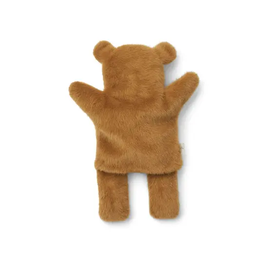 Liewood Liewood | Marionnette à main Honor Bear Caramel doré