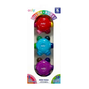 Ooly | Color Burst Set de 3 craies