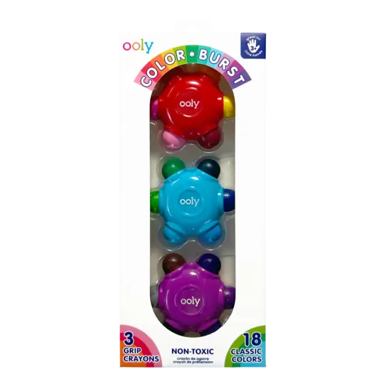Ooly Ooly | Color Burst Set de 3 craies