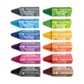 Ooly Ooly | Happy Triangles Jumbo Crayons de couleur, lot de 12