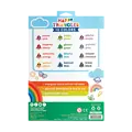 Ooly Ooly | Happy Triangles Jumbo Crayons de couleur, lot de 12