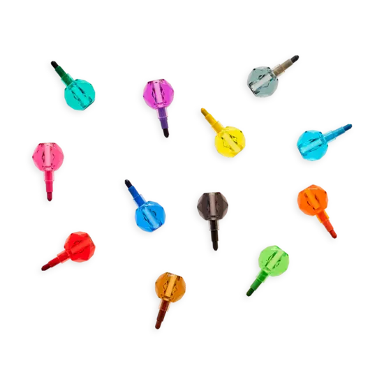 Ooly Ooly | Charm to Charm Crayons de couleur empilables
