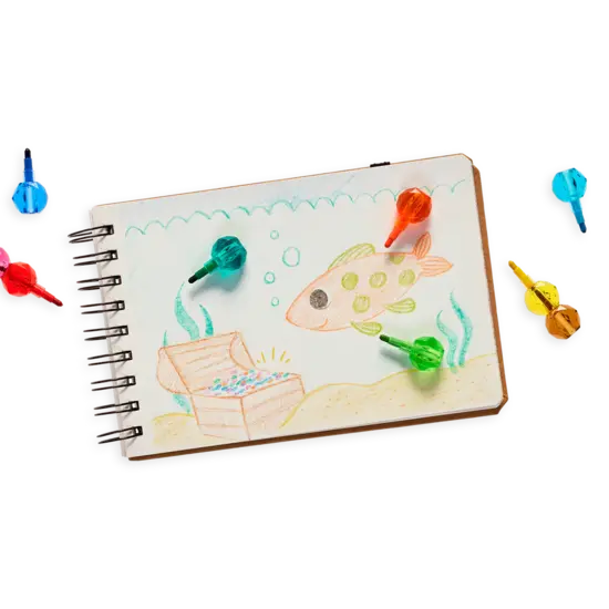 Ooly Ooly | Charm to Charm Crayons de couleur empilables