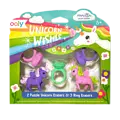 Ooly Ooly | Unicorn Wishes Set de 5 gommes parfumées en forme de puzzle