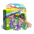Ooly Ooly | Unicorn Wishes Set de 5 gommes parfumées en forme de puzzle