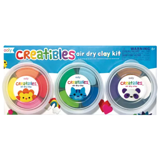 Ooly Ooly | Creatibles Kit de peinture standard séchant à l'air libre