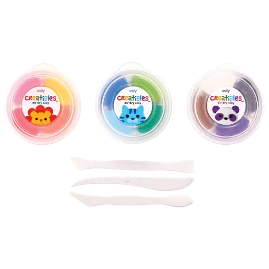 Ooly Ooly | Creatibles Kit de peinture standard séchant à l'air libre