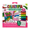 Ooly Ooly | Kit de marqueurs de peinture Colortopia Color By Number Unicorn Funland