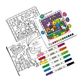 Ooly Ooly | Kit de marqueurs de peinture Colortopia Color By Number Unicorn Funland