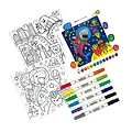Ooly Ooly | Colortopia Kit de marqueurs de peinture à colorier par numéro Epic Adventures