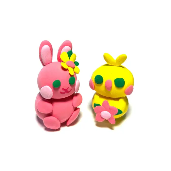 Ooly Ooly | Kit de pâte à modeler mini séchant à l'air libre Creatibles Garden Pals BFFs