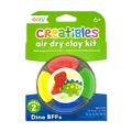 Ooly Ooly | Kit de pâte à modeler mini séchant à l'air libre Creatibles Dino BFFs