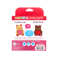 Ooly Ooly | Kit de pâte à modeler mini séchant à l'air libre Creatibles Lovely Bears BFFs