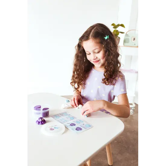 Ooly Ooly | Kit de pâte à modeler mini séchant à l'air libre Creatibles - Rainbow BFFs