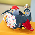 Lilliputiens Lilliputiens | Jules le chien Avion pour bébé Jouet d'éveil