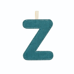 Lilliputiens | Lettre Z Tissu phosphorescent