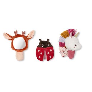Lilliputiens | Lena La Licorne Set de hochets sensoriels pour bébés